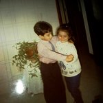 Patrick Lander as a child