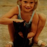 Angelika as a child (c) Daddy Ulrich Thiele